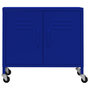 Voir la diapositive 3 : VIDAXL Armoire de rangement Bleu marine 60x35x56 cm Acier