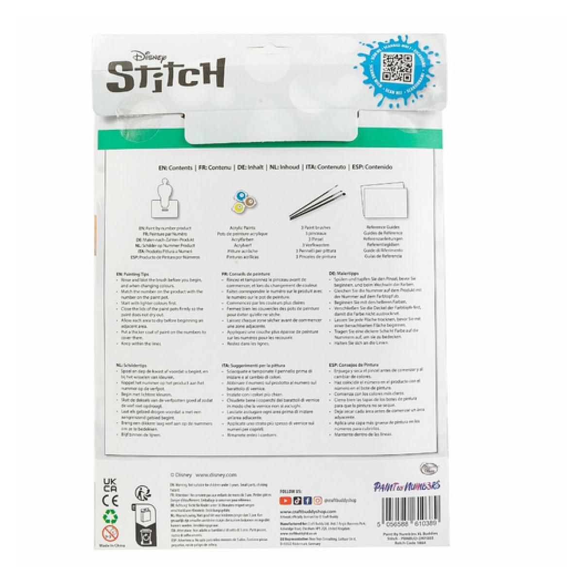 Oz International Figurine Stitch à peindre