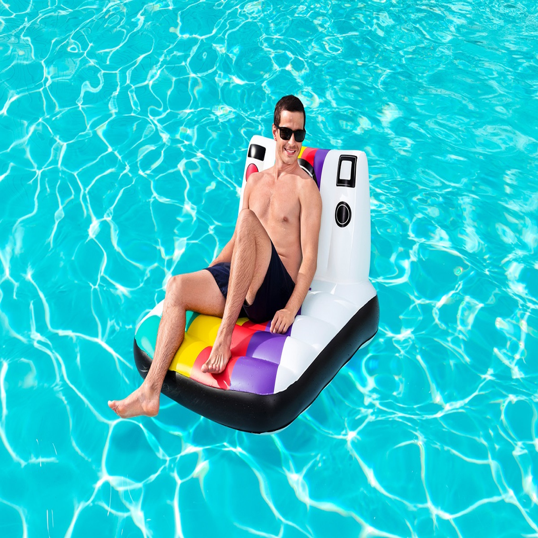 Voir la diapositive 3 : BESTWAY Appareil photo instantané gonflable