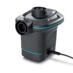 INTEX Gonfleur Électrique  3 Embouts  14cm Noir