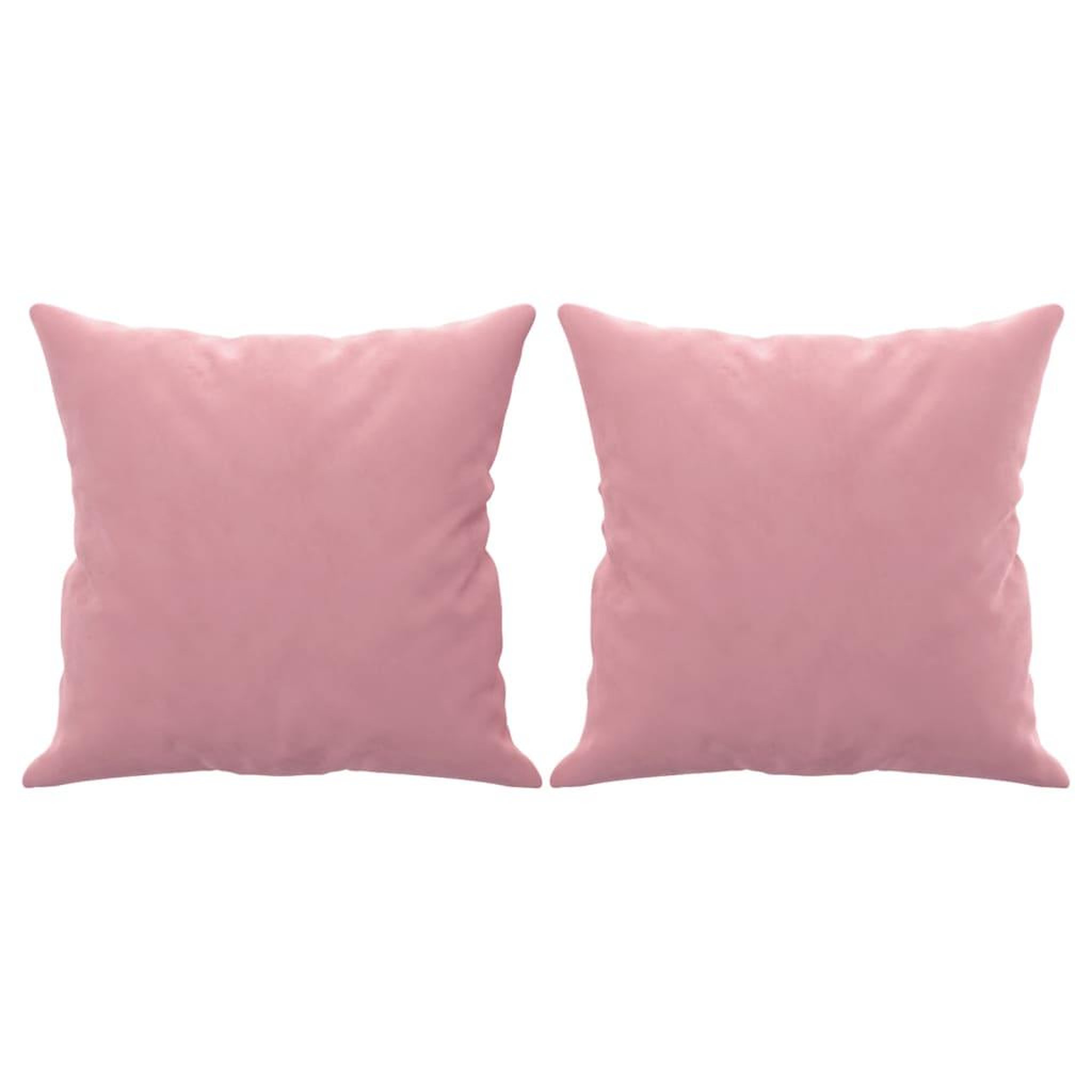 Voir la diapositive 5 : VIDAXL Canape 2 places avec oreillers decoratifs rose 140 cm velours