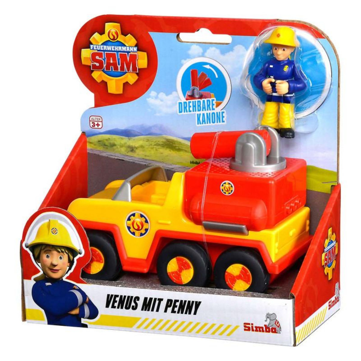 SIMBA Simba - Fireman Sam Venus Fire Engine with Jenny Figure 109252506