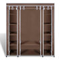 Voir la diapositive 5 : VIDAXL Armoire avec compartiments et tiges 45 x 150 x 176 cm Marron