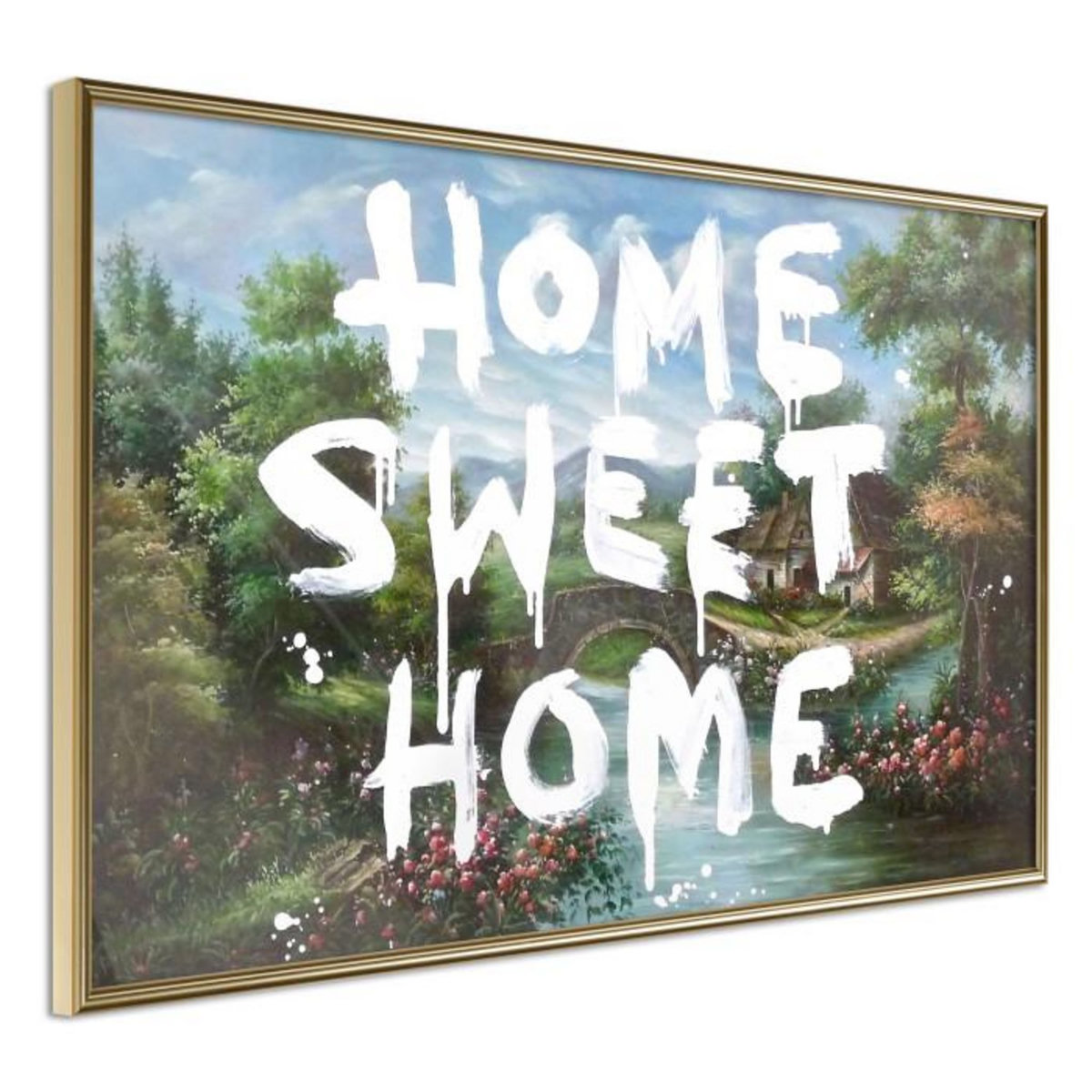 Paris Prix Affiche Murale Encadrée  There's No Place Like Home