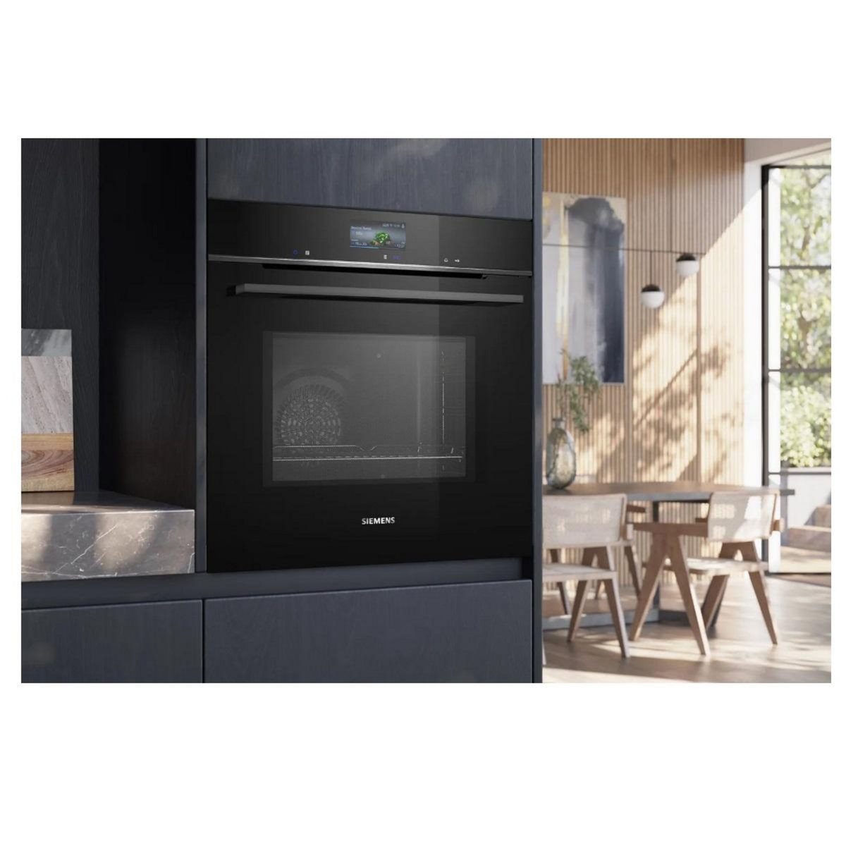 Siemens Four combiné mo intégrable 67l noir - HM776GKB1