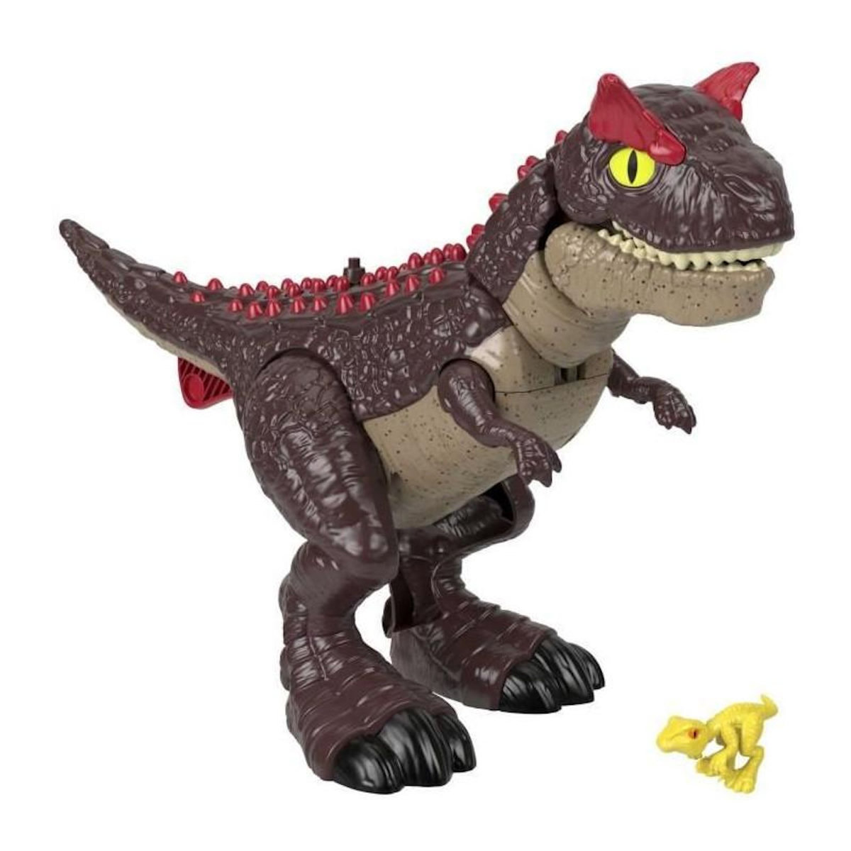 FISHER PRICE CARNOTAURUS ATTAQUE DE PIQUES - FISHER-PRICE - HML42 - FIGURINE IMAGINEXT JURASSIC WORLD