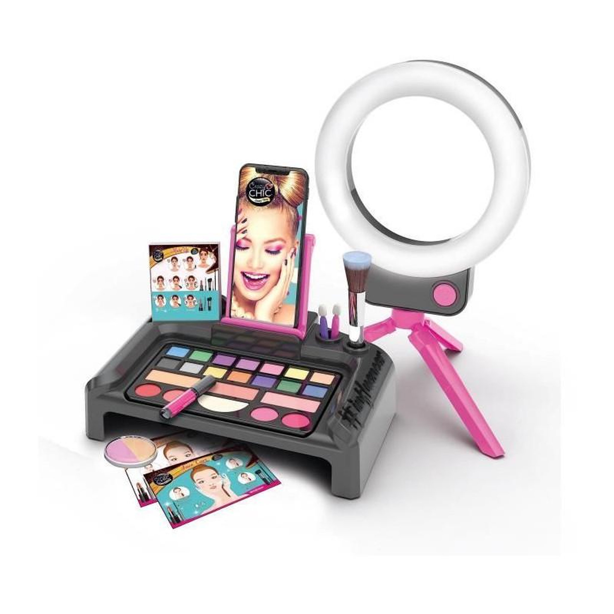 Voir la diapositive 2 : NEW BORN BABY Clementoni - Crazy Chic - Atelier de maquillage - Make-up studio - Application dédiée