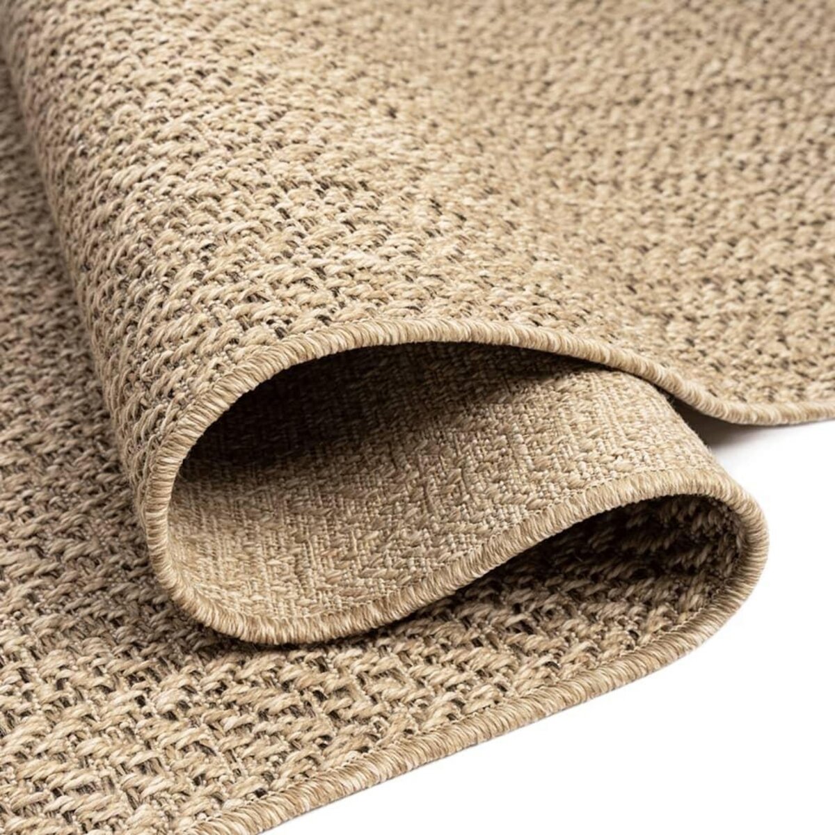 VIDAXL Tapis ZIZUR 240x240 cm aspect de jute interieur et exterieur