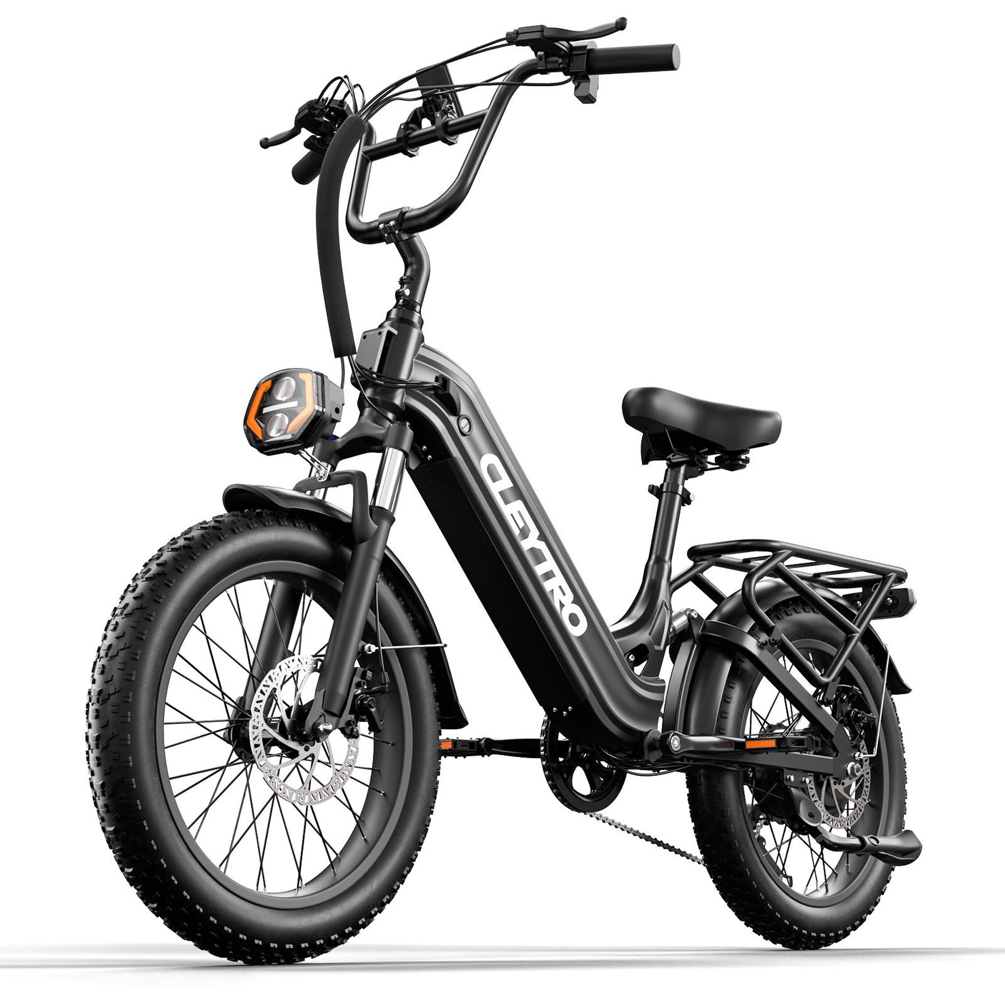 Voir la diapositive 1 : Cleytro Vélo électrique Cleytro XC20, 20 pouces, Fat Bike, batterie 48 V 15,6 Ah