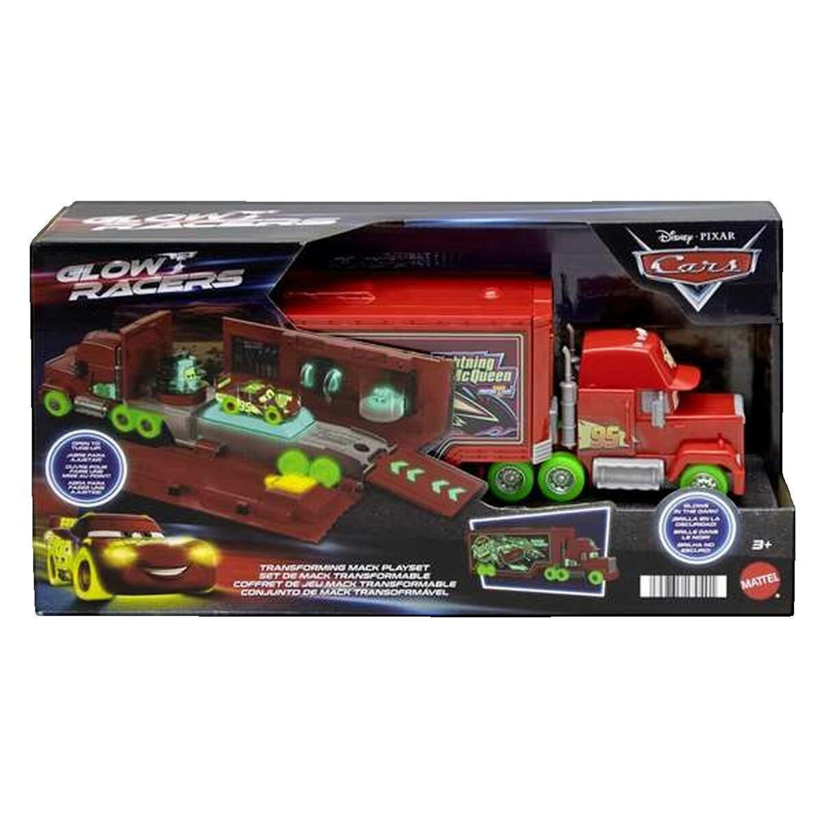 MATTEL Coffret Petit véhicule Mattel Mack Transformable