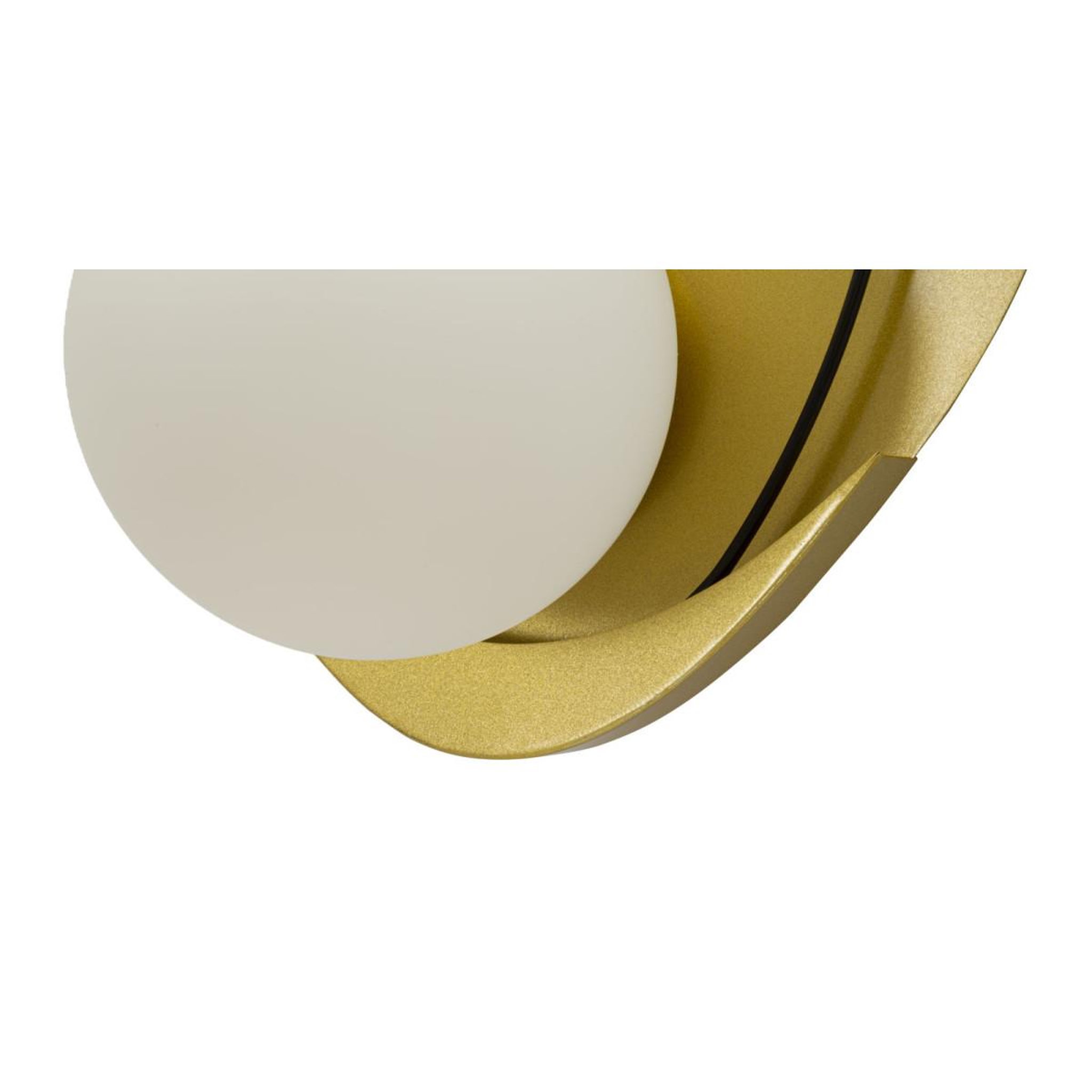 Voir la diapositive 4 : Paris Prix Applique murale en verre  circly  32cm or