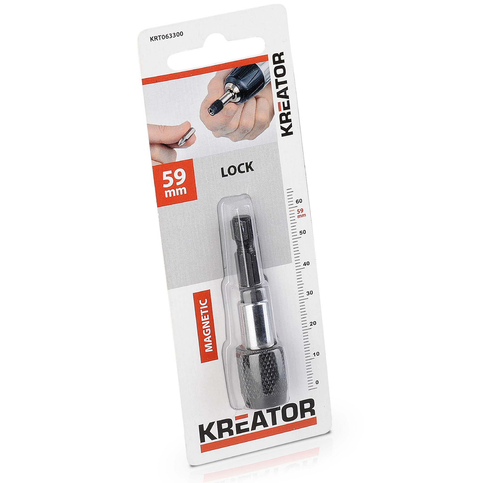 Voir la diapositive 2 : KREATOR Tête de vissage automatique magnétique pour embout