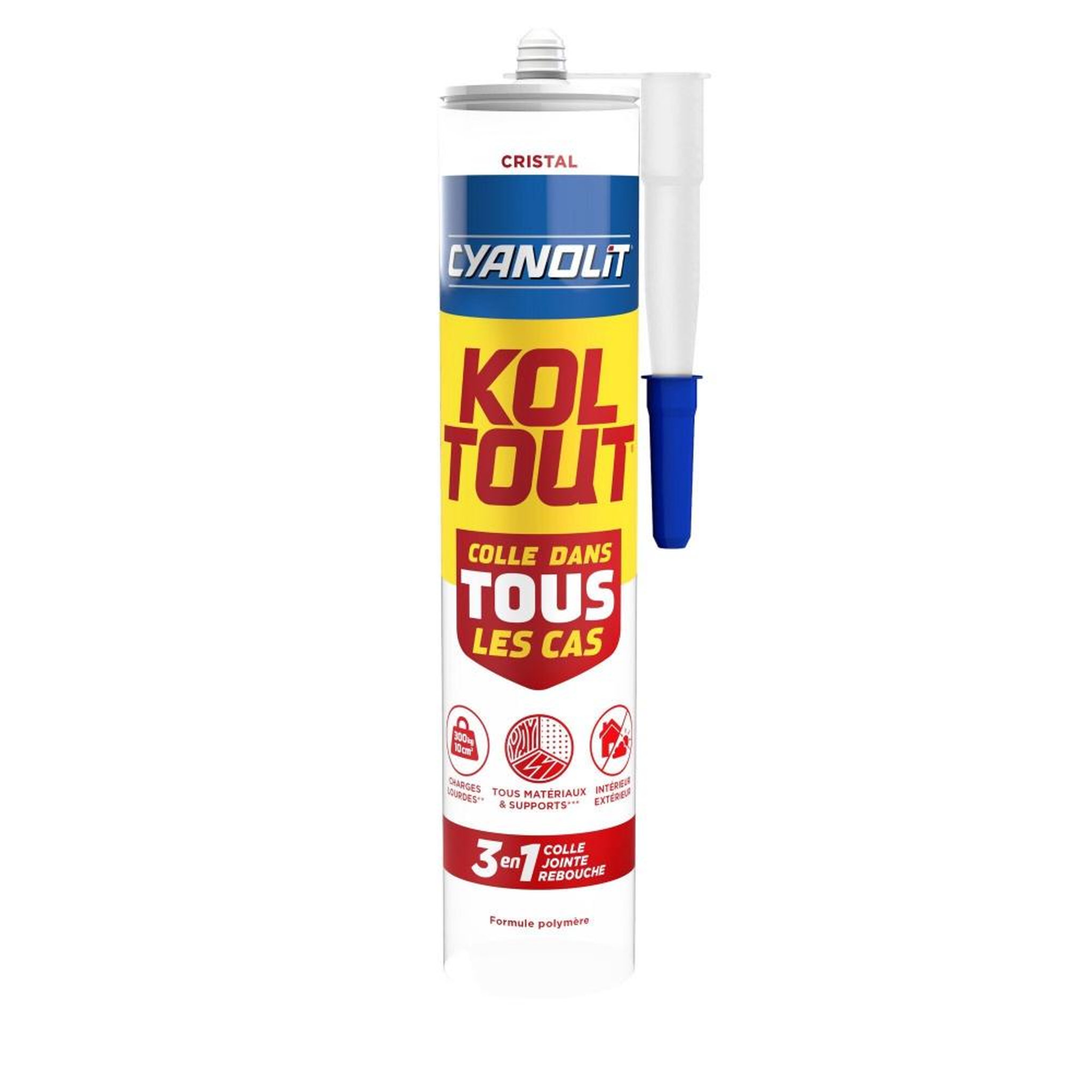 CYANOLIT Colle transparente, koltout cyanolit, cartouche 290 ml