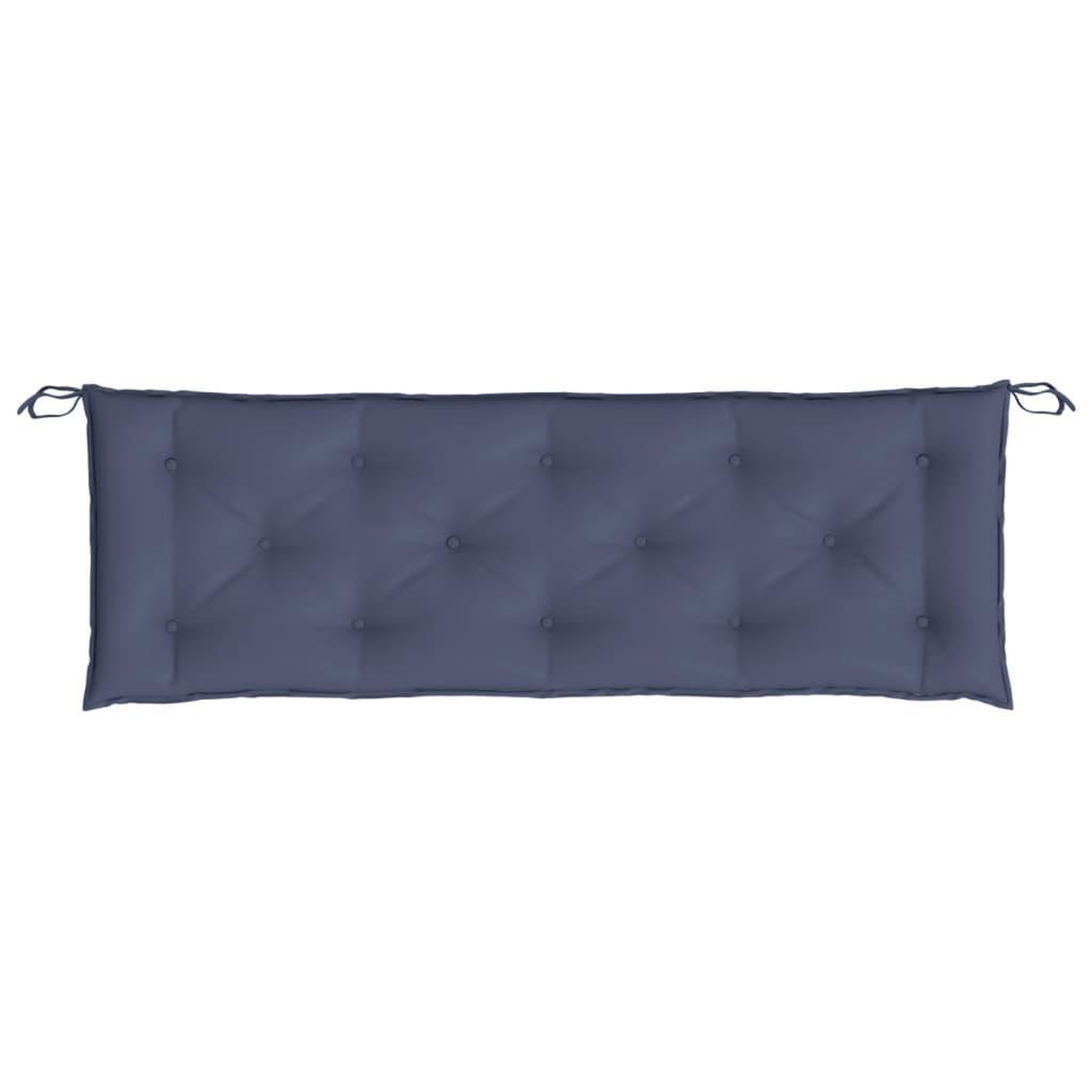 Voir la diapositive 2 : VIDAXL Coussin de banc de jardin bleu marine 150x50x7 cm tissu oxford