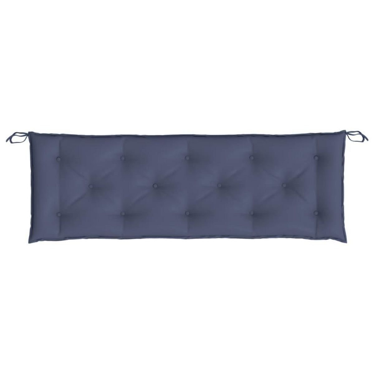 VIDAXL Coussin de banc de jardin bleu marine 150x50x7 cm tissu oxford