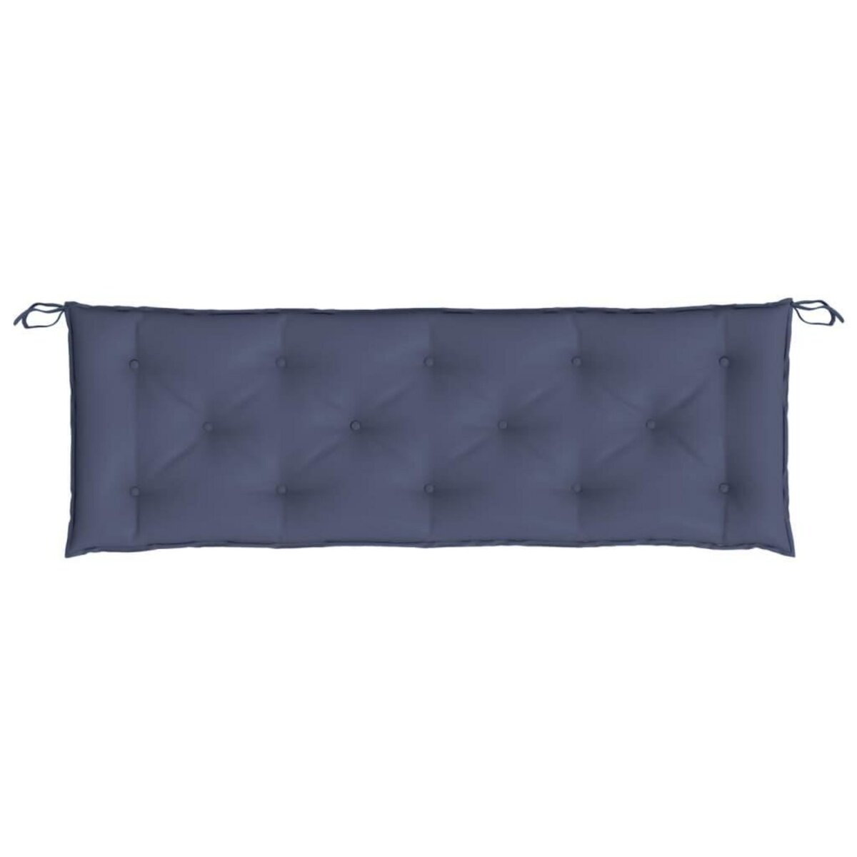 VIDAXL Coussin de banc de jardin bleu marine 150x50x7 cm tissu oxford