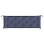 Voir la diapositive 2 : VIDAXL Coussin de banc de jardin bleu marine 150x50x7 cm tissu oxford