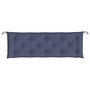 Voir la diapositive 2 : VIDAXL Coussin de banc de jardin bleu marine 150x50x7 cm tissu oxford