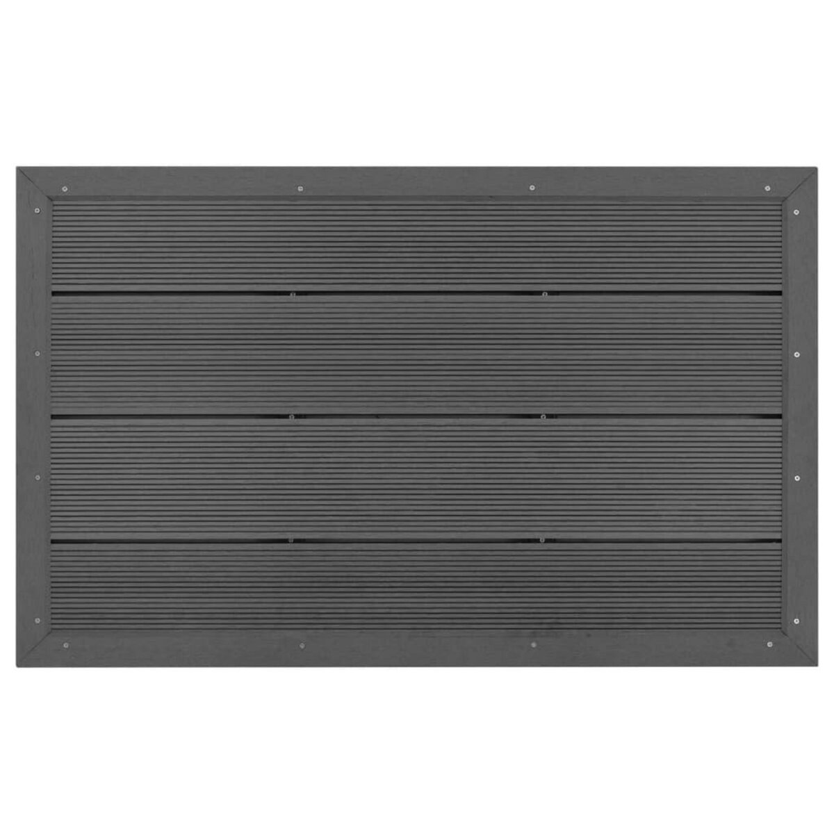 VIDAXL Element de plancher pour douche solaire/echelle de piscine WPC