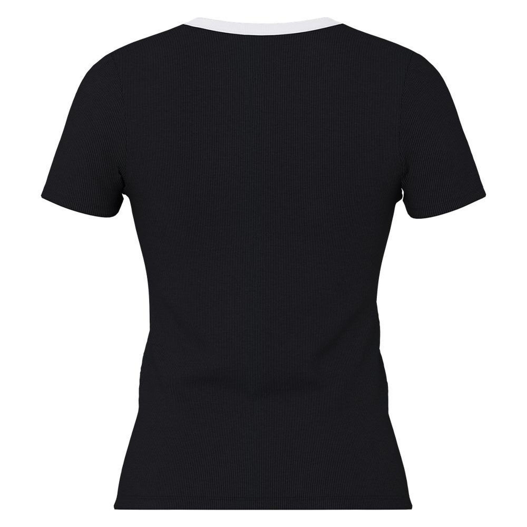 Voir la diapositive 2 : Pieces T-Shirt Noir Femme Pieces May