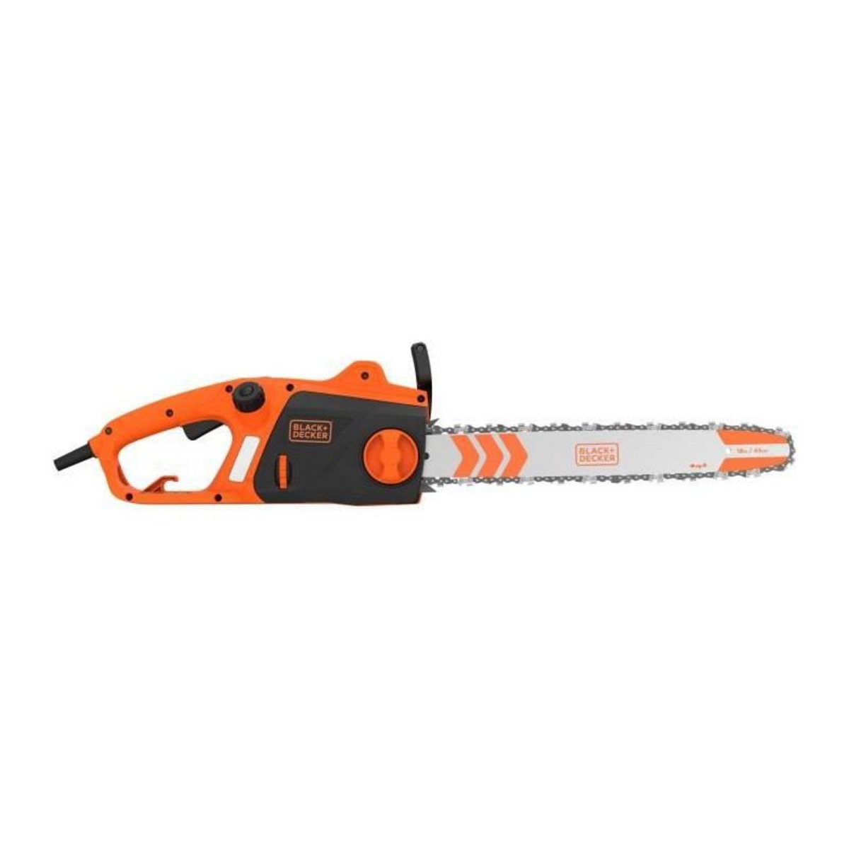 Black et Decker Tronçonneuse Filaire - BLACK+DECKER - BECS2245-QS - 2200W - 45 cm - Tendeur de chaîne sans outil