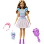 Voir la diapositive 2 : BARBIE Poupée Ma première Barbie Châtain 