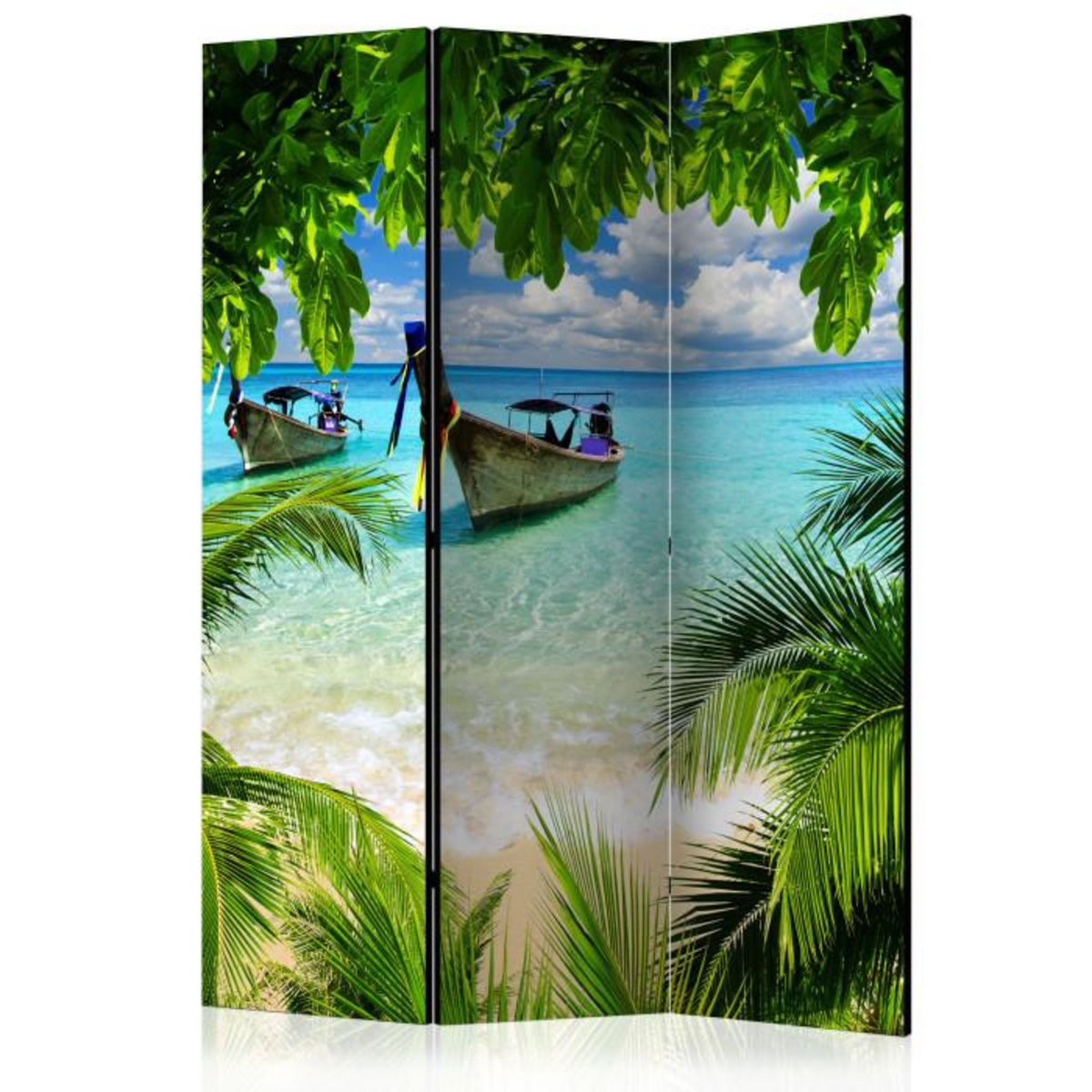 Paris Prix Paravent 3 Volets  Tropical Paradise  135x172cm