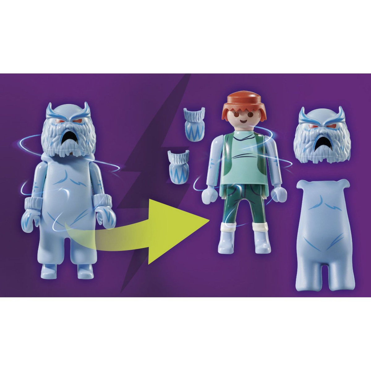 PLAYMOBIL 70706 Scooby-Doo - SCOOBY-DOO avec spectre des neiges