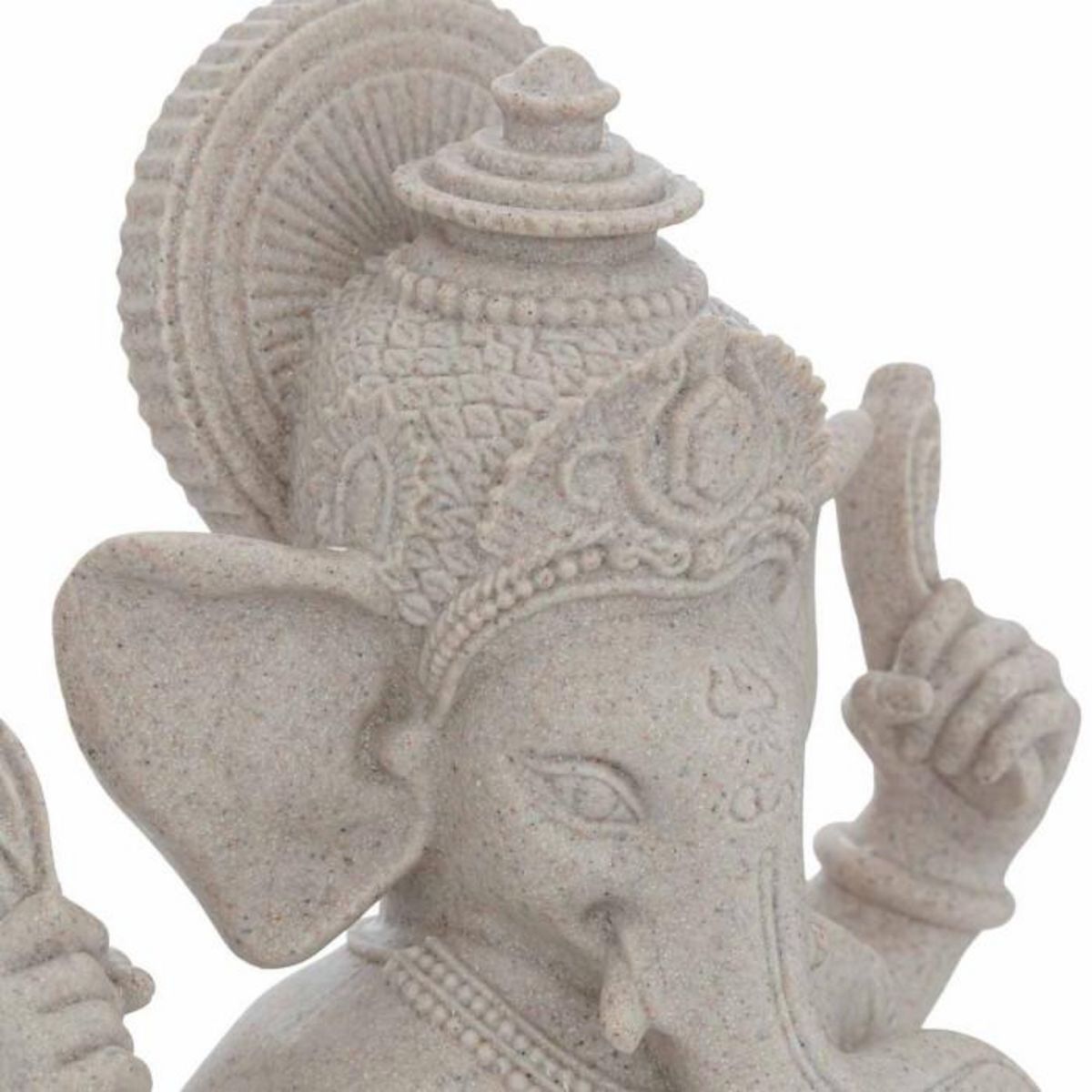 ATMOSPHERA Statuette Déco Ganesh  Chaya  25cm Beige