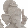 Voir la diapositive 2 : ATMOSPHERA Statuette Déco Ganesh  Chaya  25cm Beige