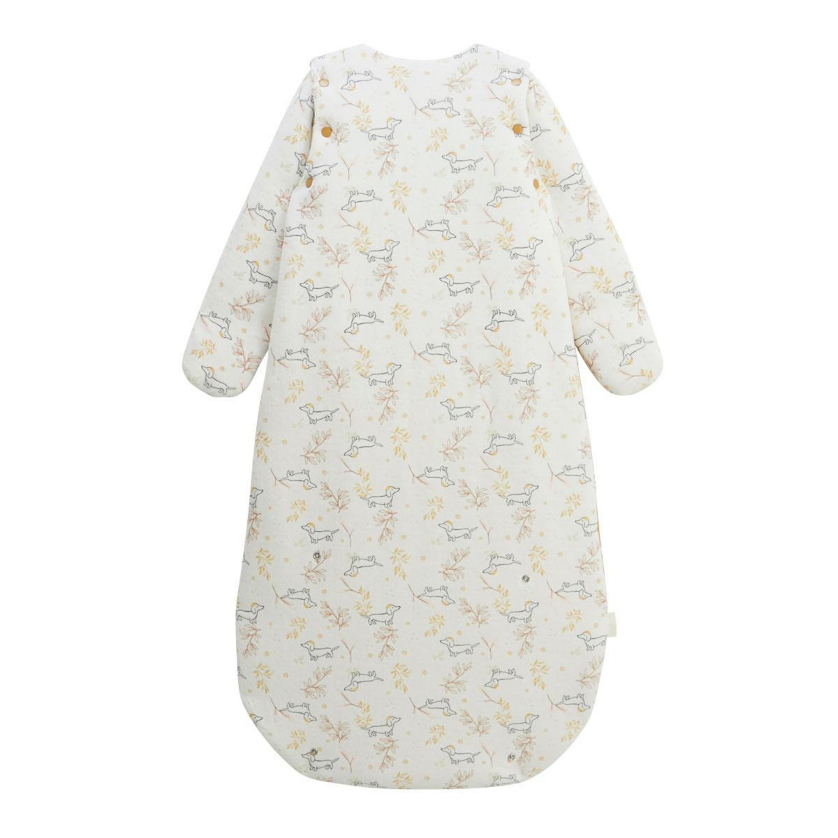 Petit Béguin Gigoteuse d'hiver en velours avec manches amovibles Emilie