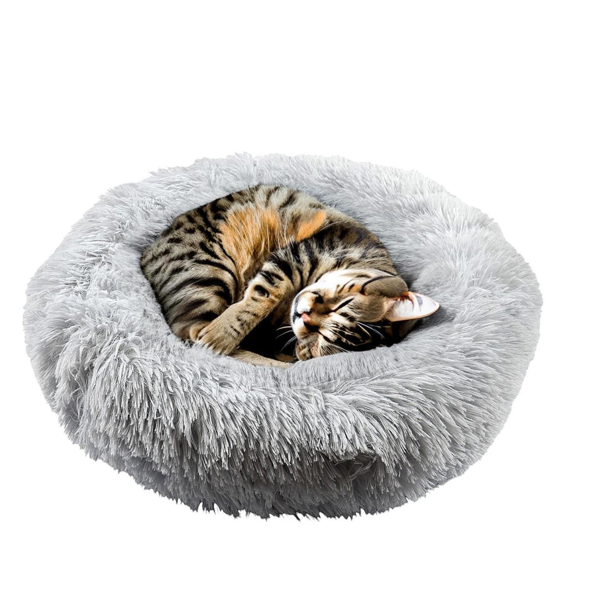 Voir la diapositive 3 : The concept Factory Panier rond chien & chat  apaisant  50cm gris