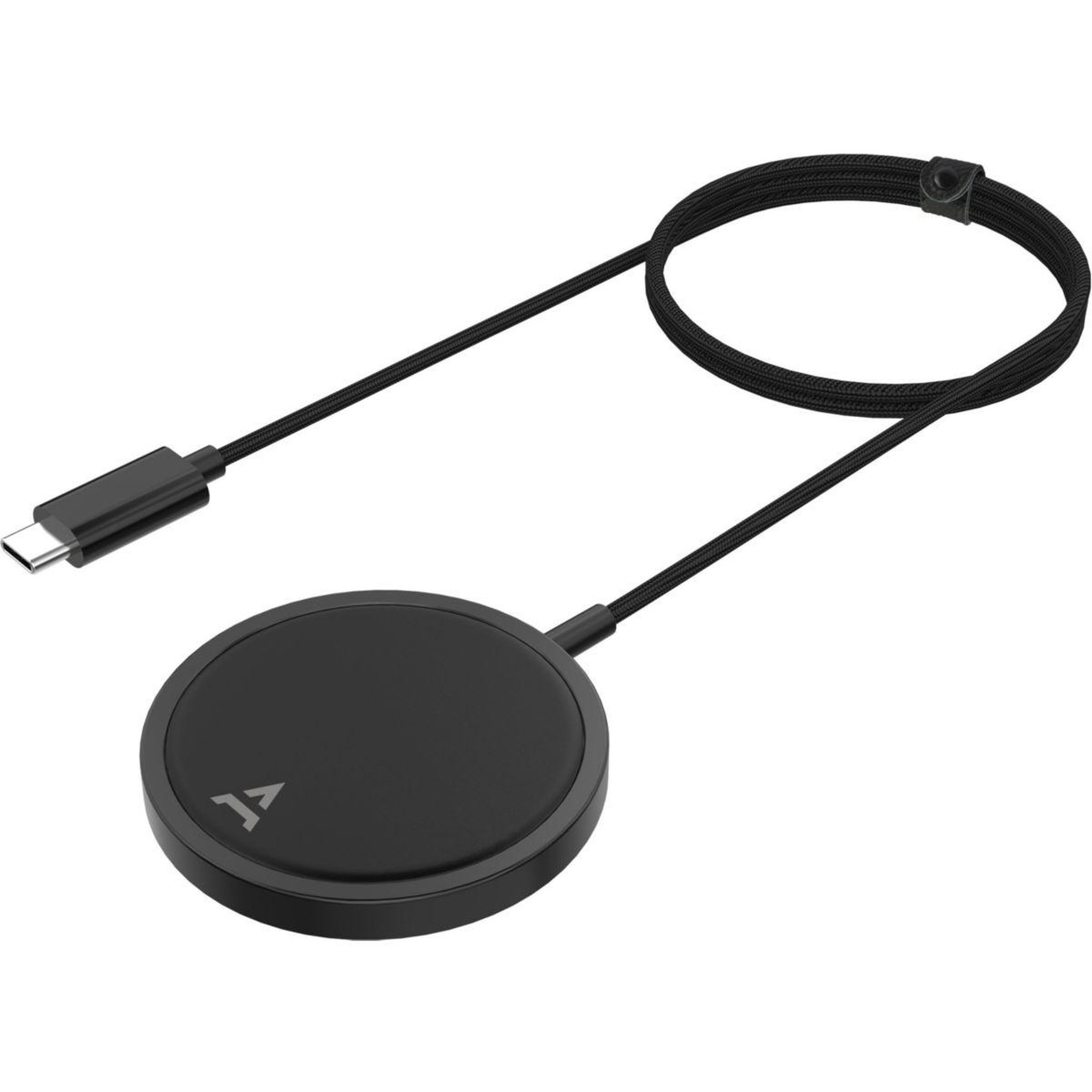 Voir la diapositive 2 : ADEQWAT Chargeur induction sans fil qi 2 / magsafe 15w 1,5m noir