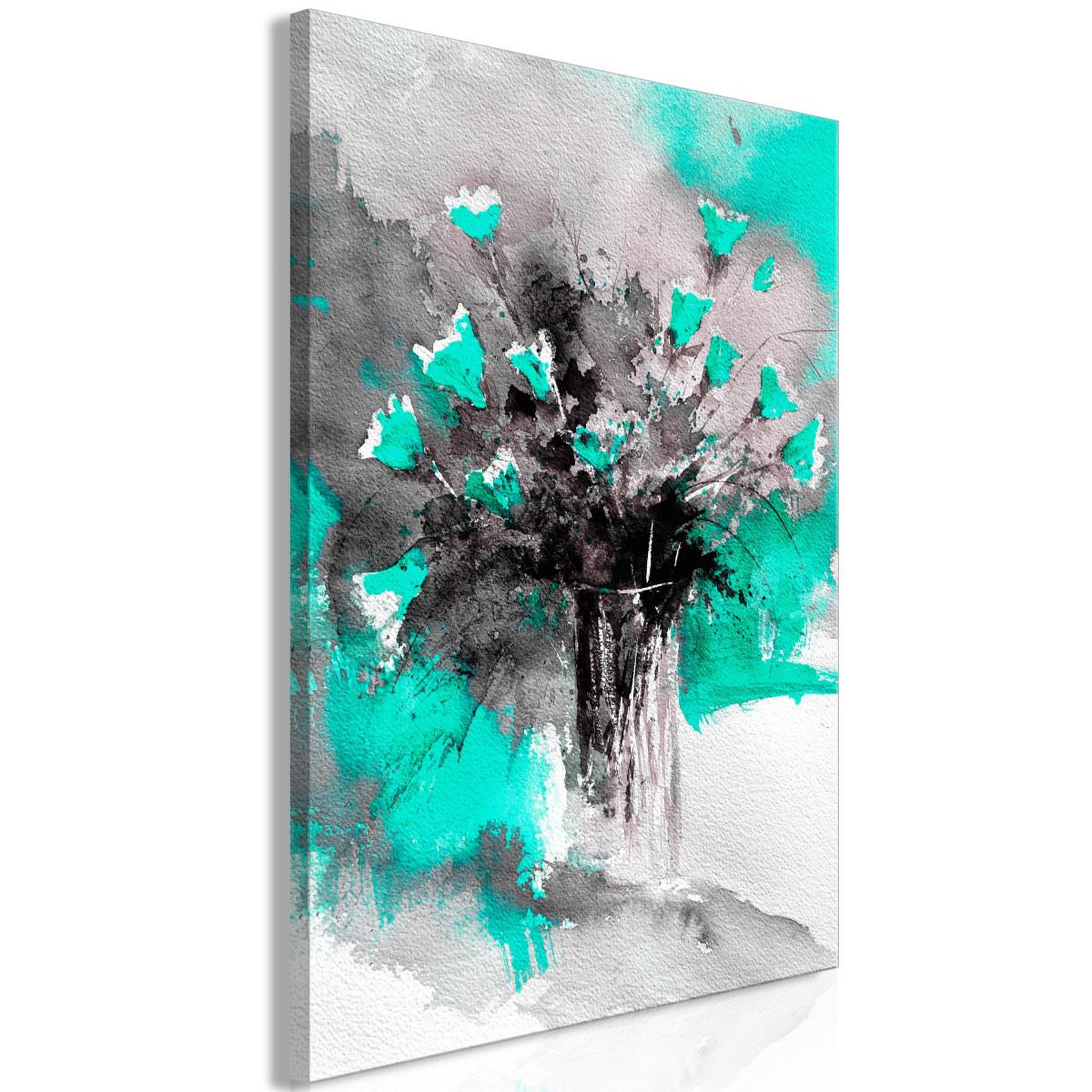 Voir la diapositive 1 : Paris Prix Tableau imprimé  bouquet of colours green