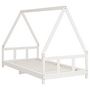 Voir la diapositive 3 : VIDAXL Cadre de lit pour enfants blanc 90x190 cm bois de pin massif