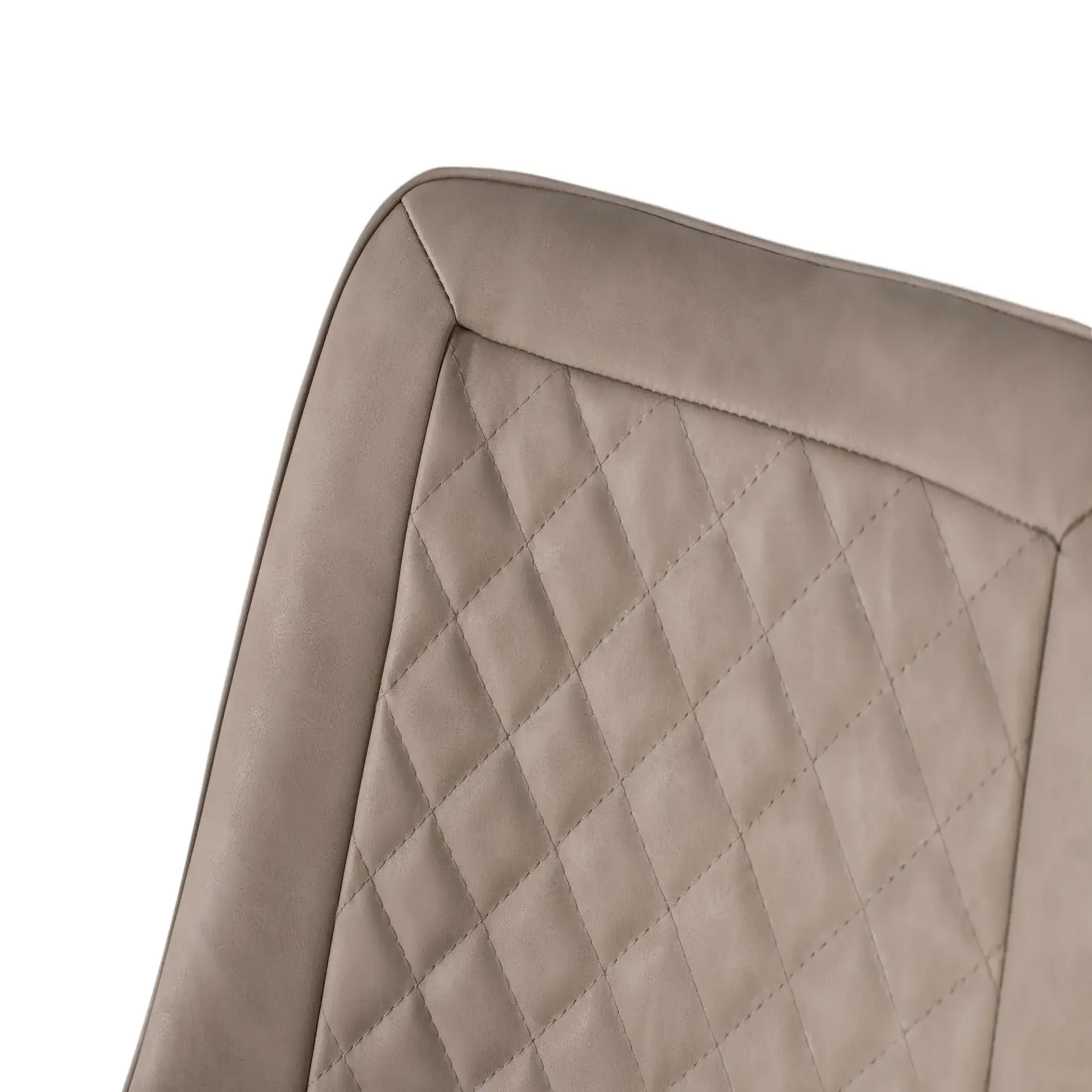 Voir la diapositive 5 : GINER Y COLOMER SL Lot de 2 chaises de revêtement pu 52 cm style contemporain