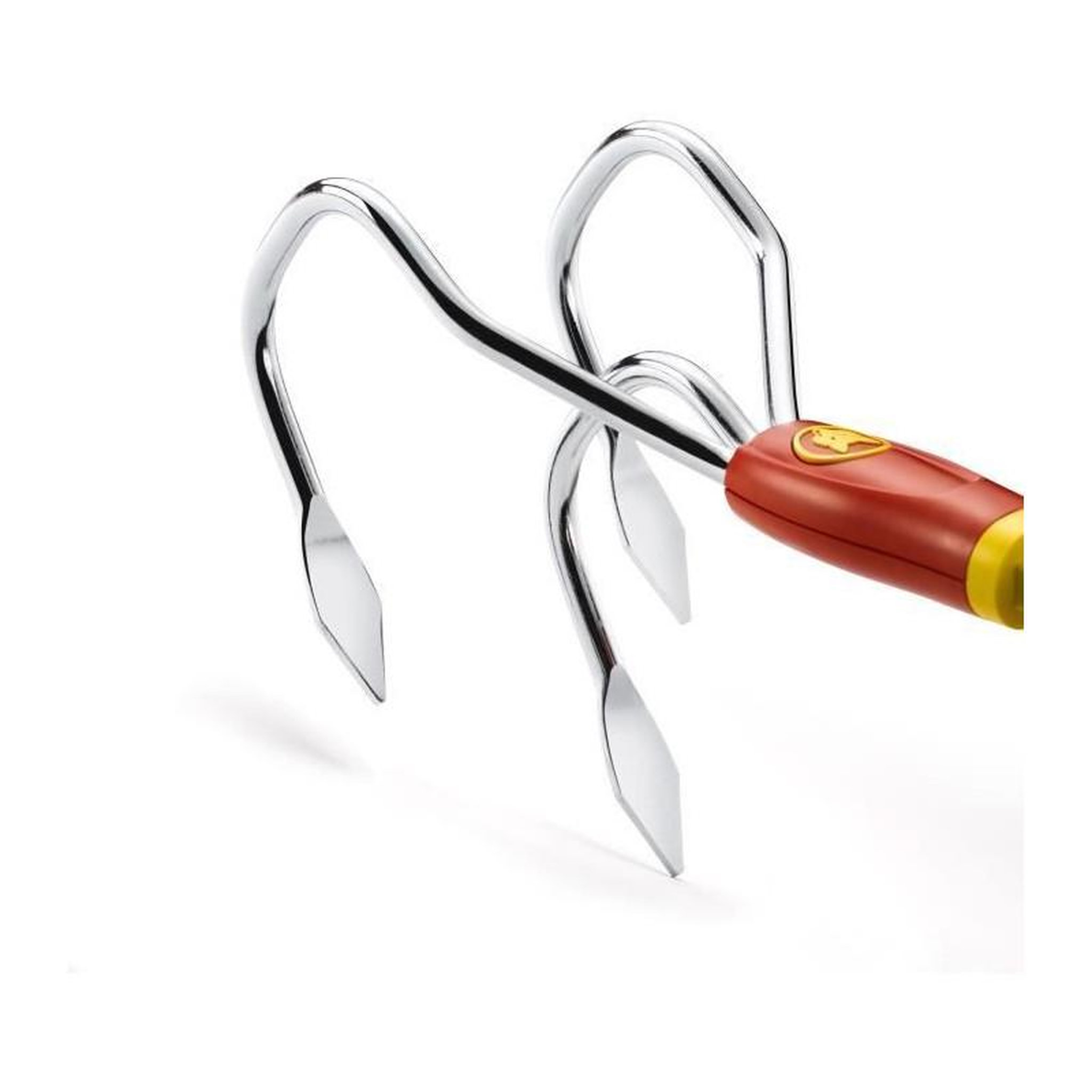 Voir la diapositive 2 : Outils Wolf Griffe-extirpateur 10 cm MULTI-STAR - 3 dents spatulées - sans manche