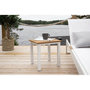 Voir la diapositive 3 : Paris Prix Table d'Appoint de Jardin en Teck  Mexico  40cm Naturel