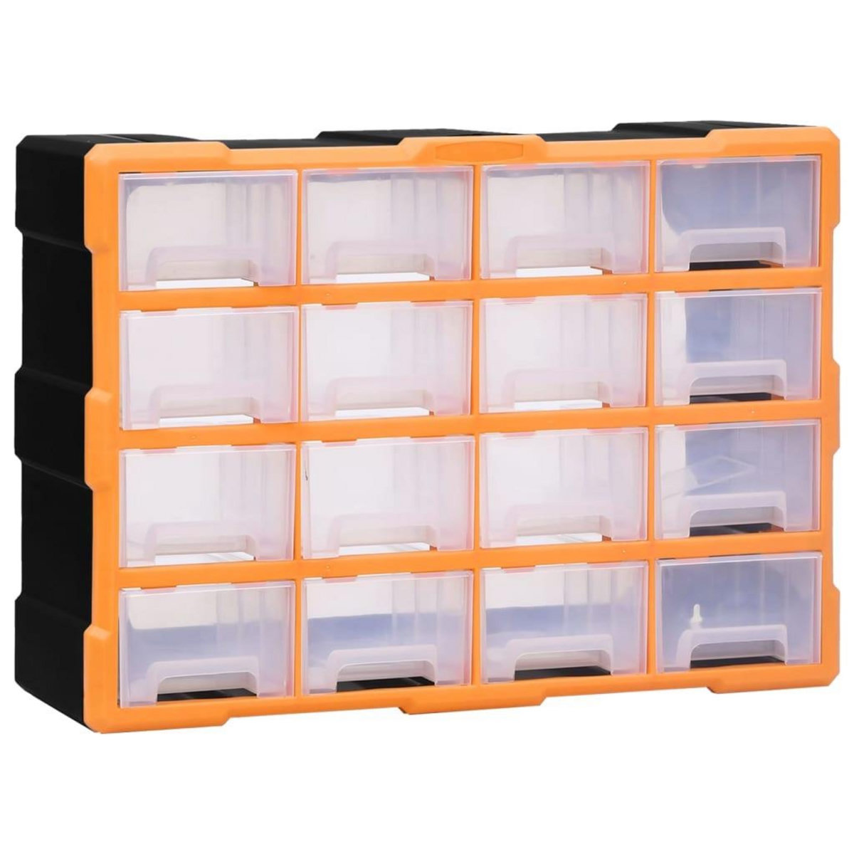 VIDAXL Organisateur multi-tiroirs avec 16 tiroirs centraux 52x16x37 cm