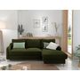 Voir la diapositive 2 : LISA DESIGN Will - canapé d'angle droit - convertible avec coffre - 4 places - en tissu