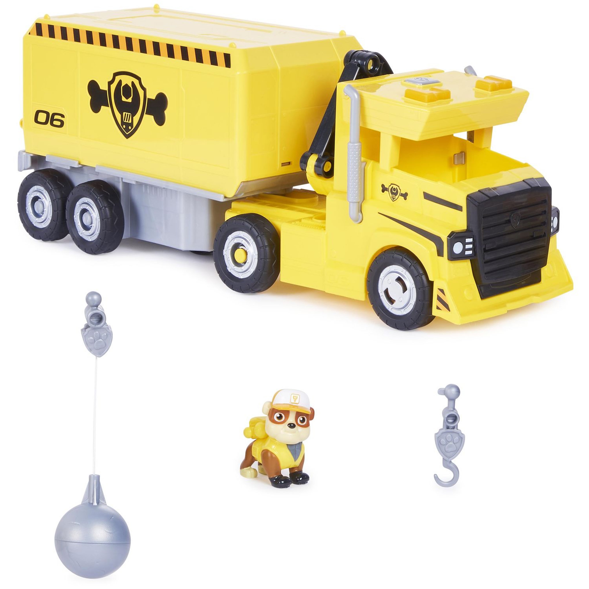 Voir la diapositive 3 : SPIN MASTER Méga Camion de Ruben Big Truck Pups La Pat' Patrouille