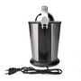Voir la diapositive 5 : NEDIS Presse-agrumes 100W Inox Silencieux Levier Bec Anti goutte 2 cones Haute Qualité NEDIS