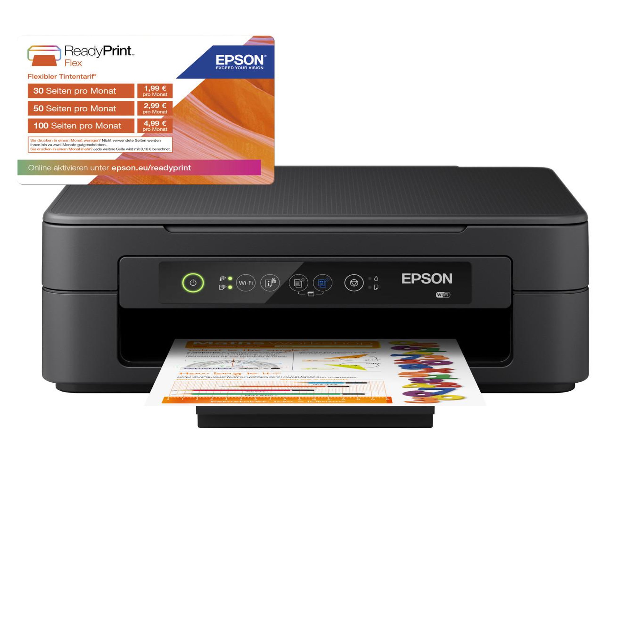 Voir la diapositive 3 : Epson Epson Expression Home XP-2100 Jet d'encre A4 5760 x 1440 DPI 27 ppm Wifi