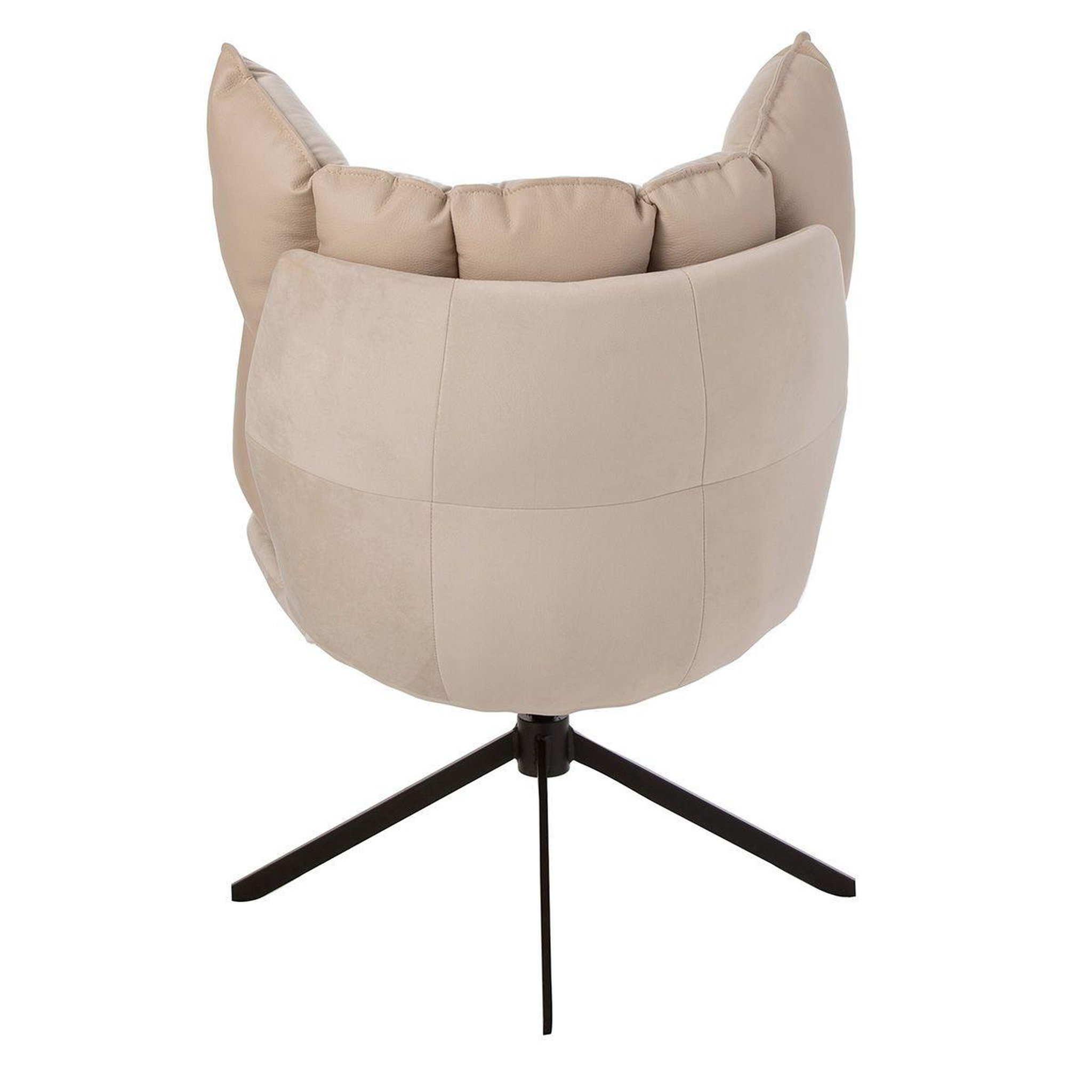 Voir la diapositive 4 : J-LINE Fauteuil design avec coussin  relax  92cm beige