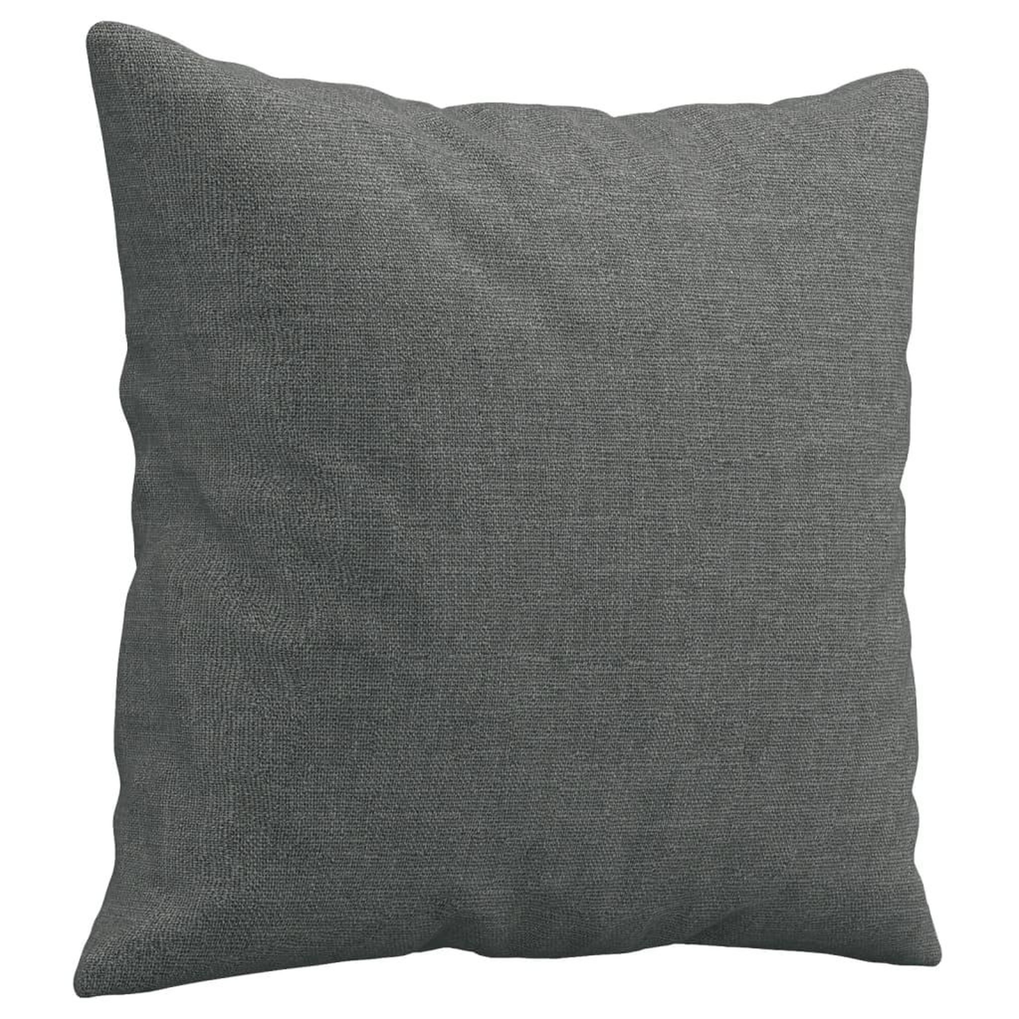 Voir la diapositive 5 : VIDAXL Ensemble de canapes 2 pcs coussins gris fonce tissu