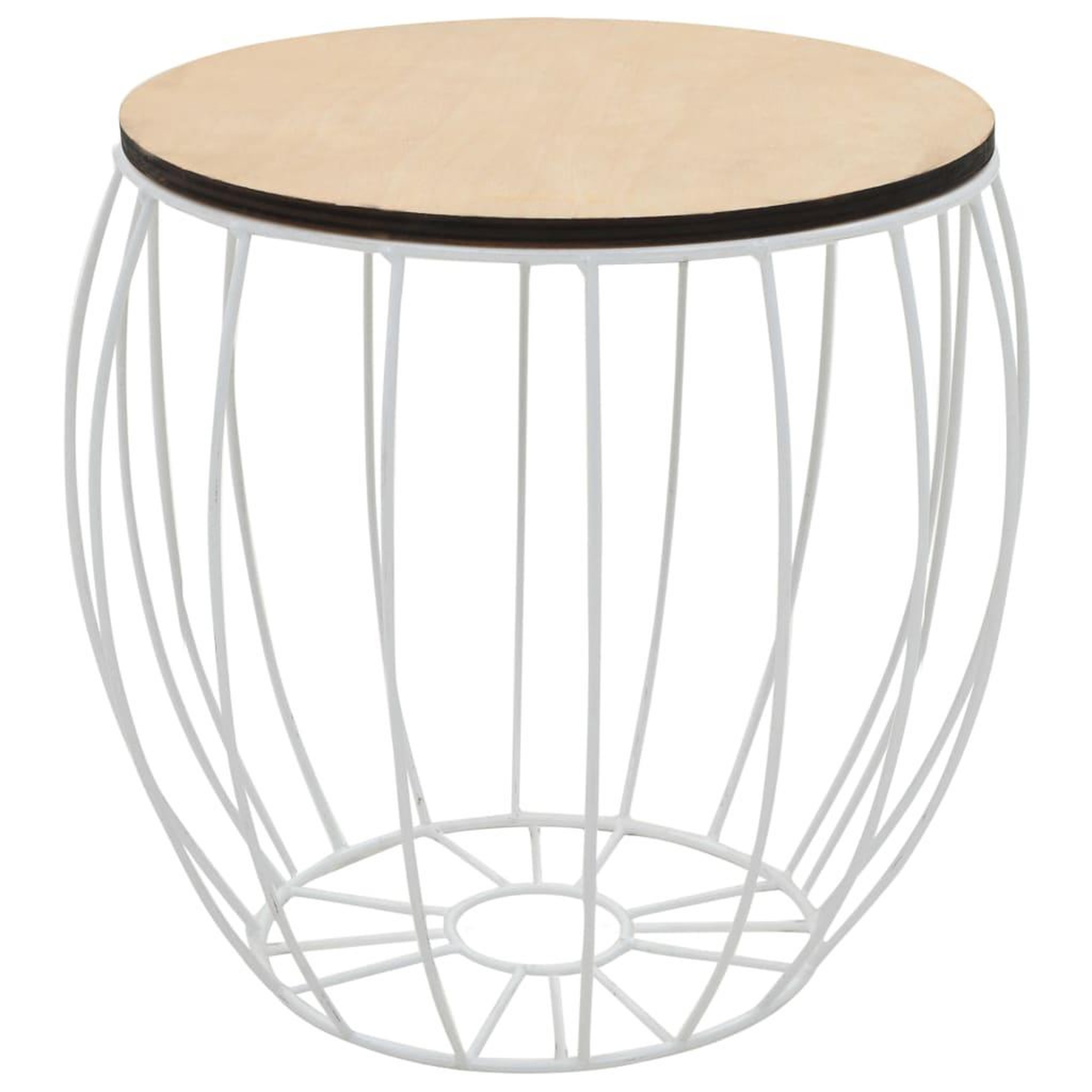 Voir la diapositive 4 : VIDAXL Ensemble de table basse Contreplaque de peuplier Fer 3 pcs