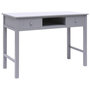 Voir la diapositive 1 : VIDAXL Bureau Gris 110 x 45 x 76 cm Bois