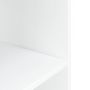 Voir la diapositive 6 : VIDAXL Support pour aquarium blanc 60,5x36x72,5 cm bois d ingénierie