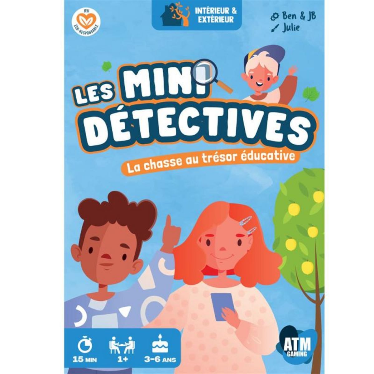 Jeu éducatif ATM Gaming Les Mini Détectives