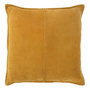 Voir la diapositive 1 : Paris Prix Coussin Déco en Cuir  Coleman  45x45cm Jaune
